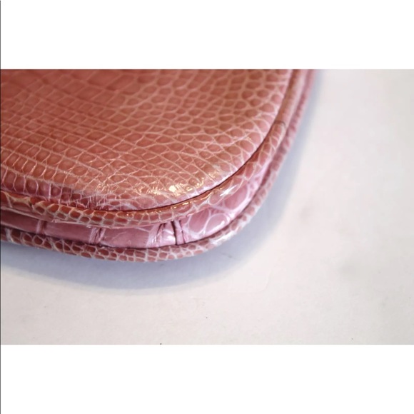 LANA MARKS PINK CROCODILE BAG - Picture 6 of 8